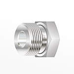 Außengewindemutter für hohe Durchflussrate H-ZHMN