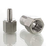 Aufschraubverschraubung, gerade, mit Rohrstutzen CAF-N