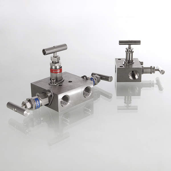 Ventilblöcke und Manometerabsperrventile – Serie M