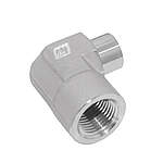 [Translate to Englisch:] Verschraubung, L-Form, mit Schweißanschluss H-SLD