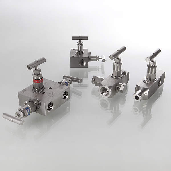 Ventilblöcke und Manometerabsperrventile – Serie M