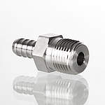 Schlauchanschluss mit NPT Außengewinde oder mit kegeligen ISO Außengewinden H-HCM