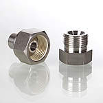 [Translate to Englisch:] Verschraubung, gerade, Kugelbuchse H-SUR