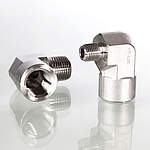 [Translate to Englisch:] Verschraubung, L-Form 90° reduziert H-SLCR