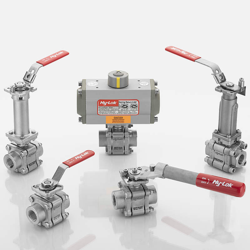 Hy-Lok D Kugelhahn Serie H-HSOBV